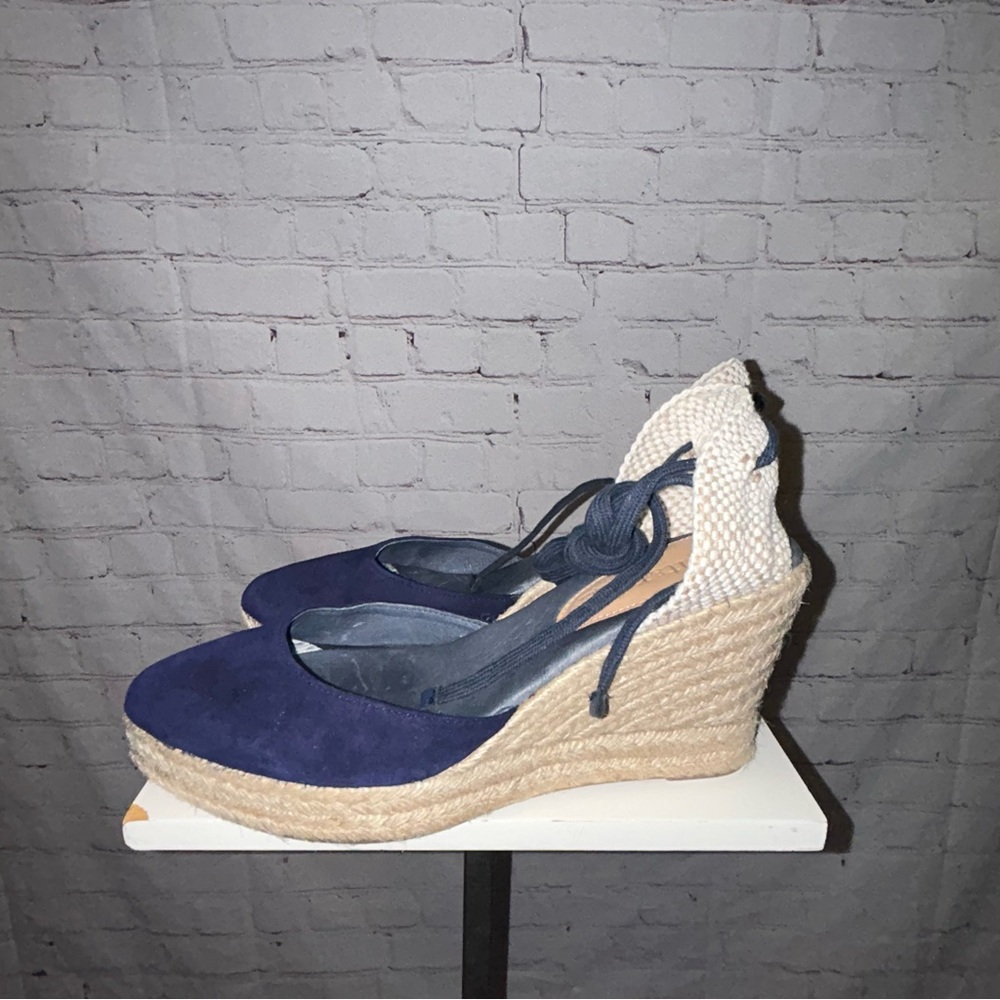 Mint & Rose Sardinia Wedge‎ Espadrilles size 40/9